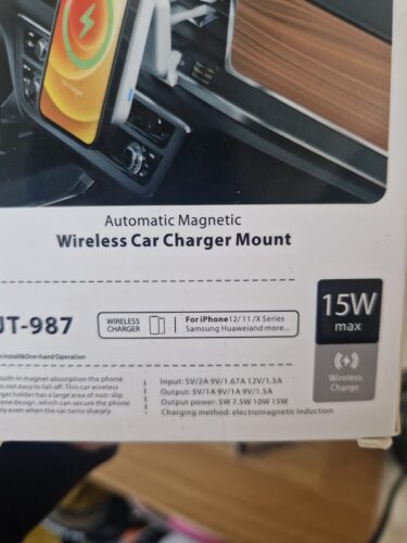 MagCar - Magnetic Wireless Charger Car Mounted photo review